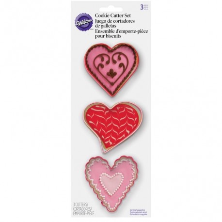 Set modelčkov za piškote Wilton  VD 2308-1125 Valentines day