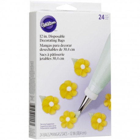 Wilton 2104-358 Disposable Decorating Bags 12 kos 30.4 cm