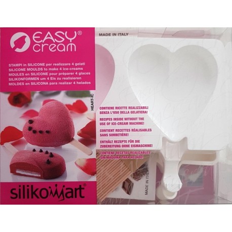 Model za lucke GEL03 Heart 2x2 kos