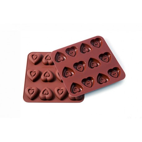 Model za praline Silikomart SMO06 HEARTS