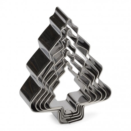 PATT 0002010 XMS Cookie Cutter Tree Set 5 kos