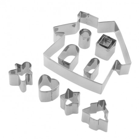 Tala 10A10544  Set modelčkov za piškote Gingerbread House 10 kos