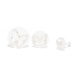 PATT 0002045 Plunger Cutter Butterfly Set /  Set modelčkov za izrezovanje metulj 3 kos