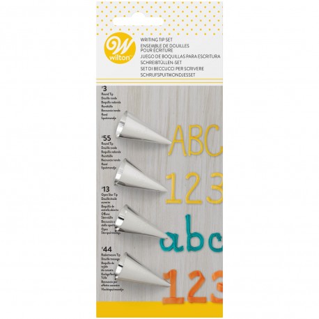 Set za dekoriranje Wilton 418-4566 4pc Writing Tip Set
