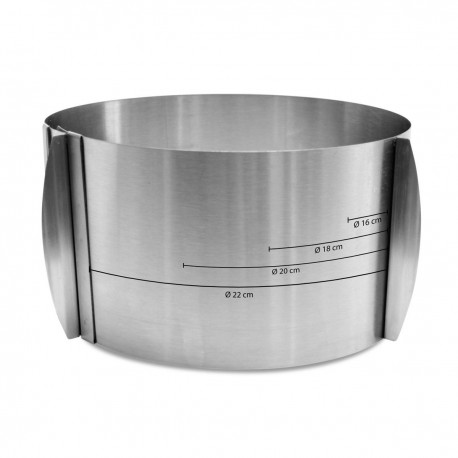 ScrapCooking SCI1914 Adjustable Baking Frame / Nastavljiv obroč za torto 15-23 cm 12 cm višine