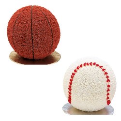 Wilton 2105-6506 Sports Ball Pan Set- Set pekačev za žogo