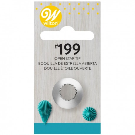 Wilton 418-199  Decorating Tip / Konica za dekoriranje 199 Open Star