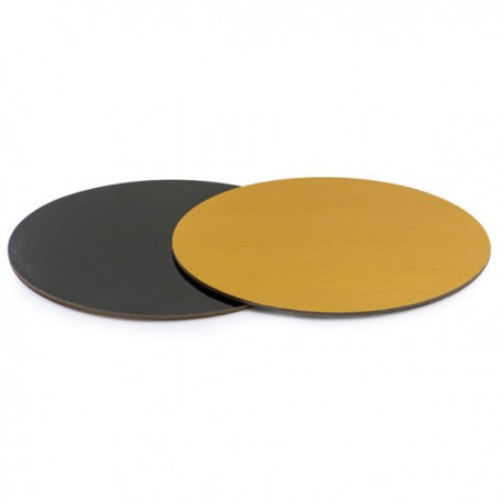 Decora 932552 Cake Dish / Podstavek za torto / Črno-zlat / 35 cm / 1 kos