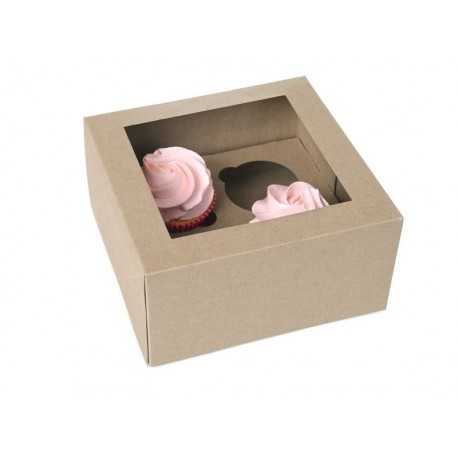 HoM Cupcake Box / Škatla za Cupcakes HM6680  4 cupcakes 2 kos