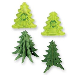 Set modelčkov za piškote  XMS JEM 117CH021 Christmass Tree 2 kos