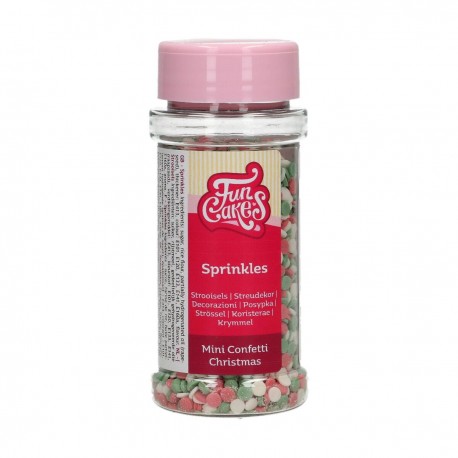 FunCakes XMS FS2635  Mini Confetti  Christmass 60g