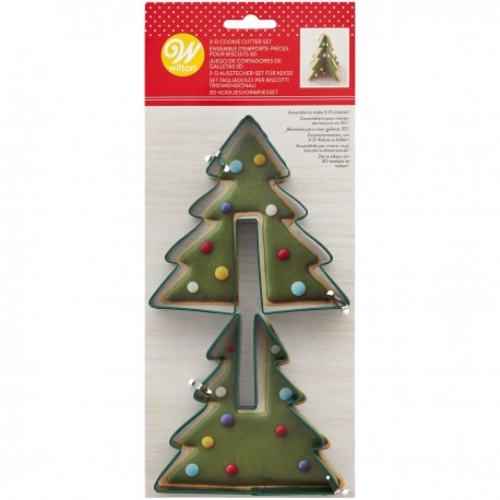 Set dveh modelčkov za piškote Wilton XMS 02-0-0388 Tree 2 kos