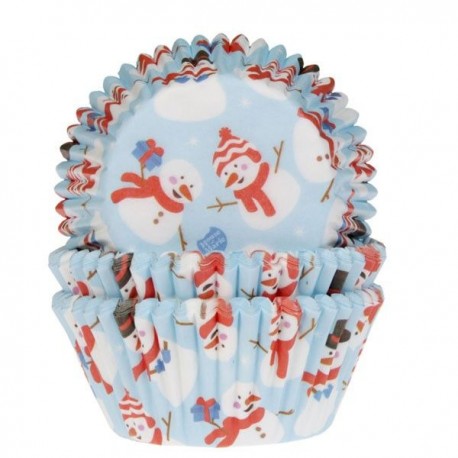 Papirčki za peko HoM XMS HM5898 50 kos Snowman