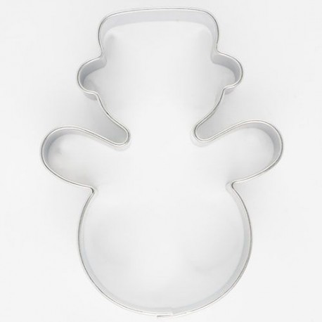Modelček za piškote XMS K053041 Snežak 6 cm