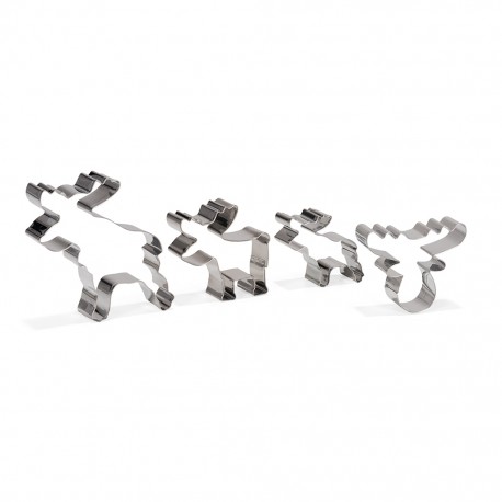 PATT 2026 XMS Cookie Cutter Moose  / Los 4 kos