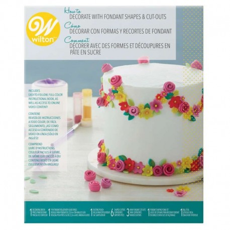 Set za dekoriranje Wilton 2116-3007 How to decorate Fondant & Shapes