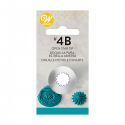 Wilton 02-0-0159 Decorating Tip / Konic za dekoriranje 4B Open Star