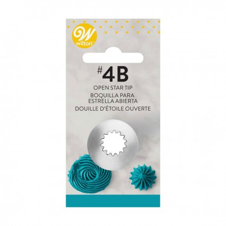 Wilton 02-0-0159 Decorating Tip / Konic za dekoriranje 4B Open Star
