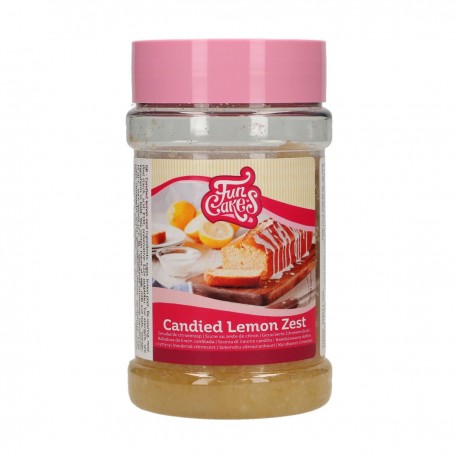 FunCakes F54665 Candied Lemon Zest / Kandirana limonina lupina 250g