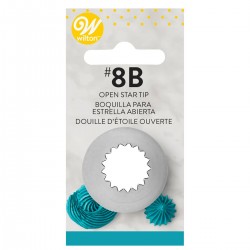 Wilton 418-5565 Decorating Tip / Konic za dekoriranje 8B Open Star