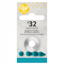 Wilton 02-0-0155 Decorating Tip / Konica za dekoriranje 032 Open Star