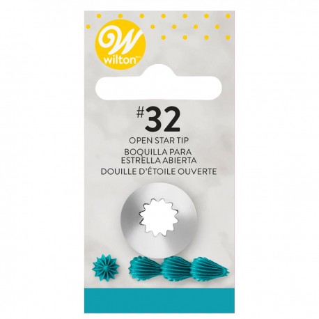 Wilton 02-0-0155 Decorating Tip / Konica za dekoriranje 032 Open Star