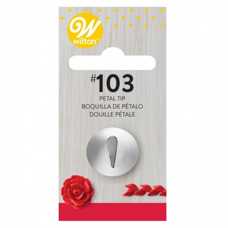 Wilton 02-0-0135 Decorating Tip / Konica za dekoriranje 103 Petal Carded