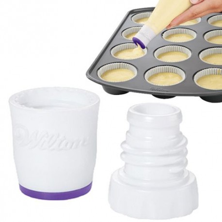 Wilton 02-0-0285 Perfect Fill Batter Dispenser / Konica za lažje doziranje mase