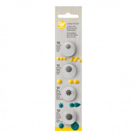 Set konic za dekoriranje Wilton 02-0-0214 Large Tip Set