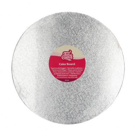 FunCakes Cake Board Silver FC927RD Podstavek za torto 27.5 cm 1 kos