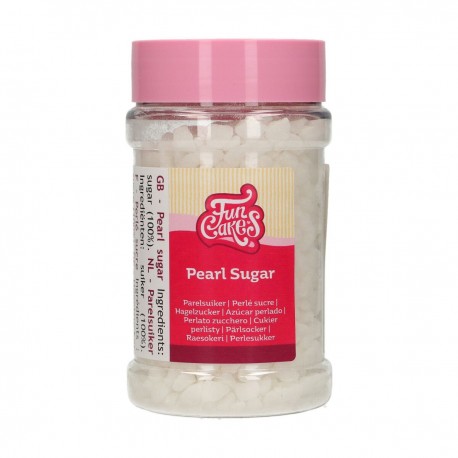 FunCakes Dekorativni posip Pearl Sugar / Biserni sladkor 200g