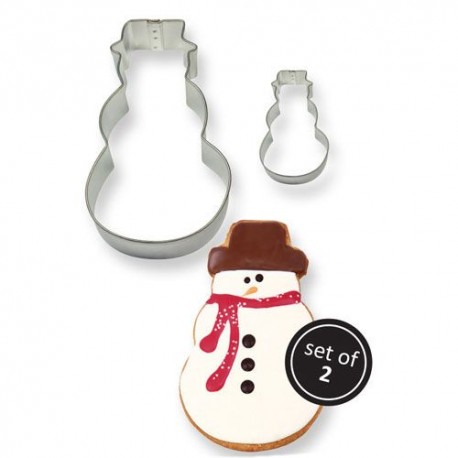 PME SC601  XMS Cookie Cutter Snowman / Snežak 2 kos