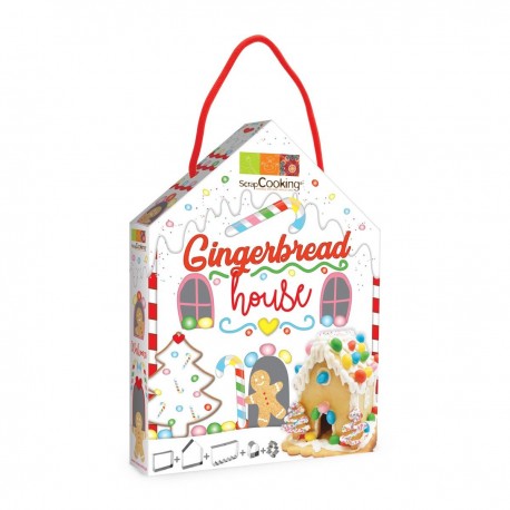 Scrapcooking SC3975  XMS Cookie Cutter Gingerbread House / Hiška iz medenjakov 5 kos
