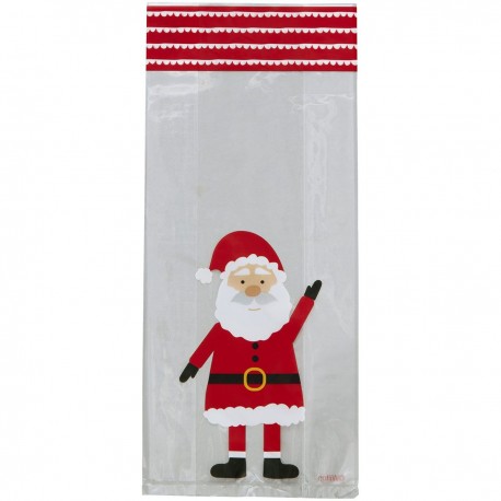Vrečke Wilton XMS 05-0-0140 Santa Claus 20kos