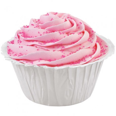 Papirčki za peko muffinov 450-1396 Ruffle Pink 24 kos
