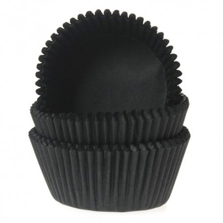 HoM Papirčki za muffine HM0039 Black 50 kos