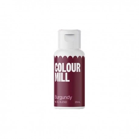 Colour Mill Oil Blend barva za živila CM020BUR Burgundy 20ml