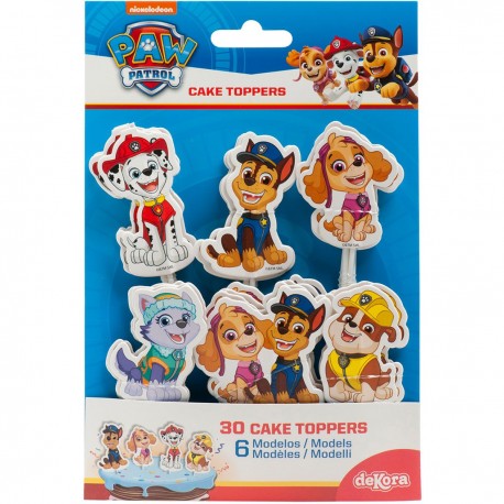 Decora DK359001 Disney Paw Patrol Toppers 30 kos