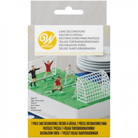 Wilton 03-9002  Cake Decorating / Dekoracija za torto / Nogomet  7 kos