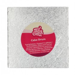 FunCakes Cake Drum F80965 Podstavek za torto 17.5x17.5cm SREBRN 1 kos