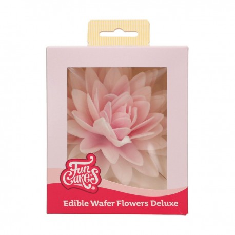 FunCakes F53780 Jedilna dekoracija za torto / Edible Wafer Flower  - Peony Deluxe Ombre Pink Large