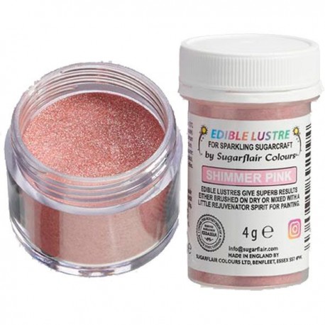 Sugarflair  Edible Lustre E7019 / Bleščeči prah GOLD RUSH 4g