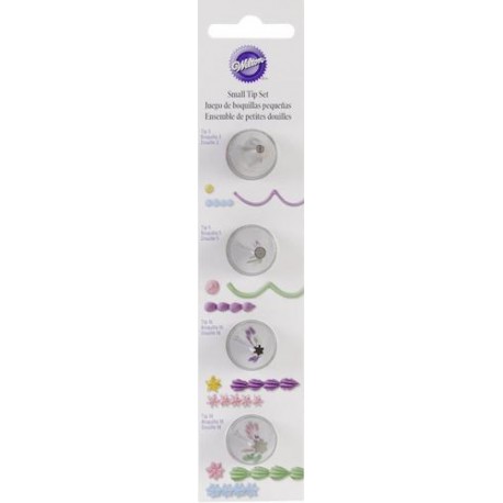 Set za dekoriranje Wilton 418-4566 4pc Writing Tip Set